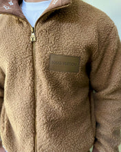 Load image into Gallery viewer, Louis Vuitton Leather Patch Fleece Blouson
