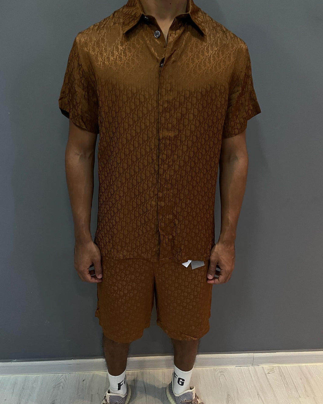 Dior Shirt and Shorts